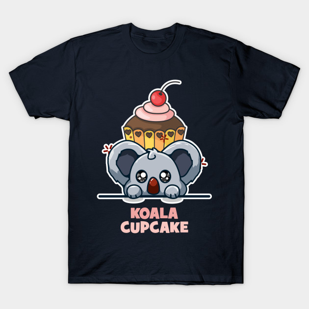 Cute koala and cupcake by Crazy Collective